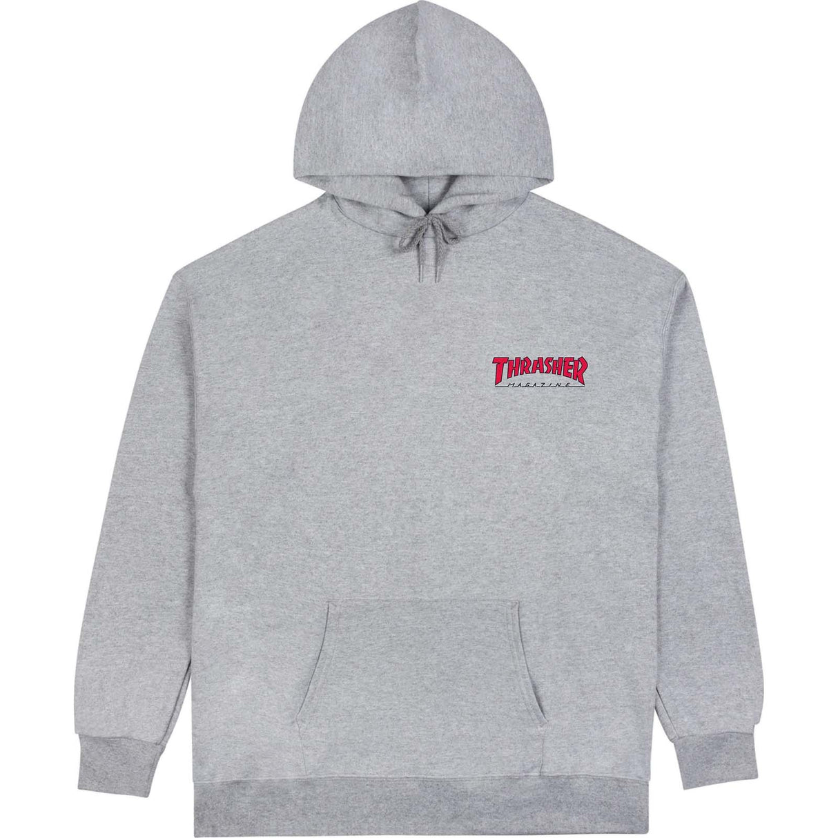 Thrasher Little Outline Hoodie - Grey
