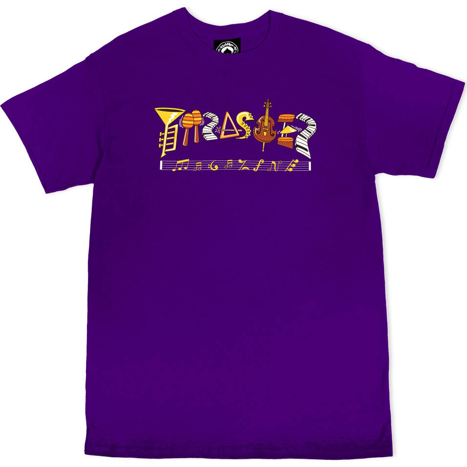 Thrasher Fillmore Logo T Shirt - Purple