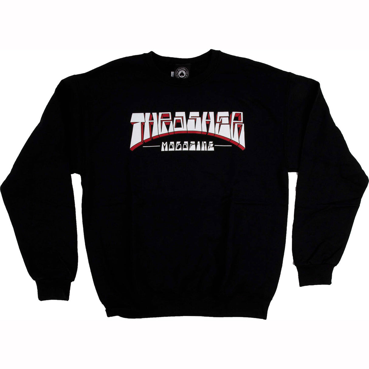Thrasher Firme Logo Crew - Black