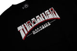 Thrasher Firme Logo Crew - Black