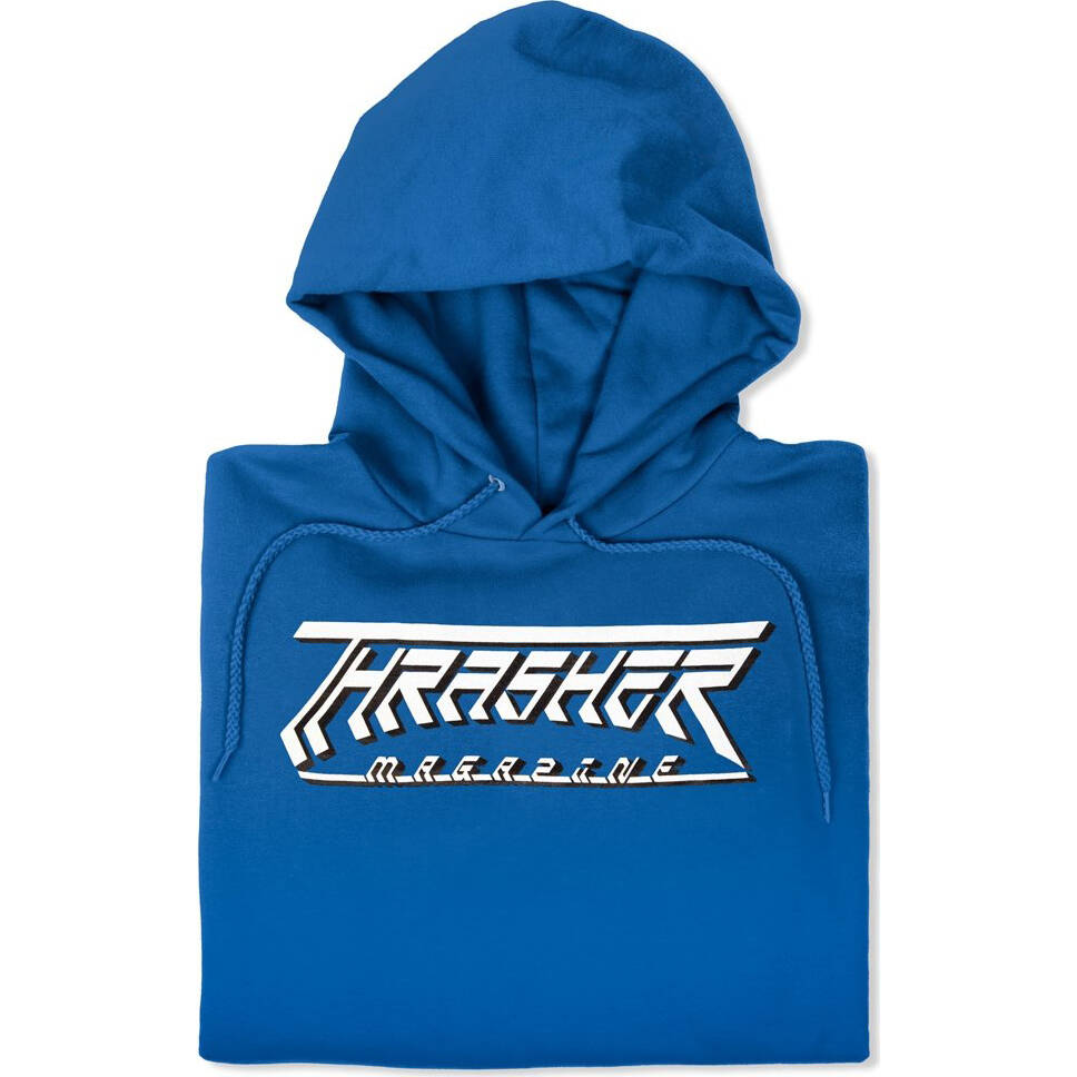 Thrasher Future Logo Hoodie - Royal