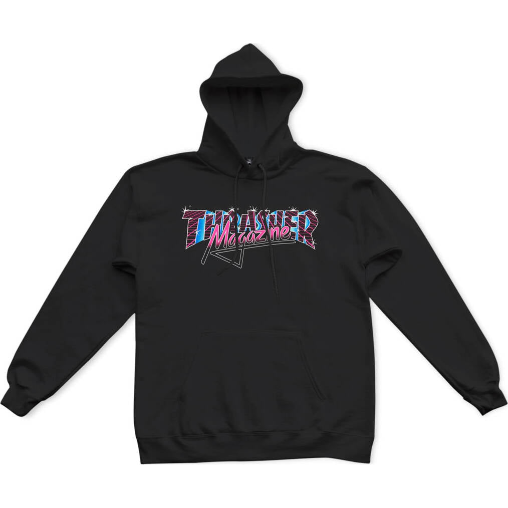 Thrasher Vice Logo Hoodie - Black