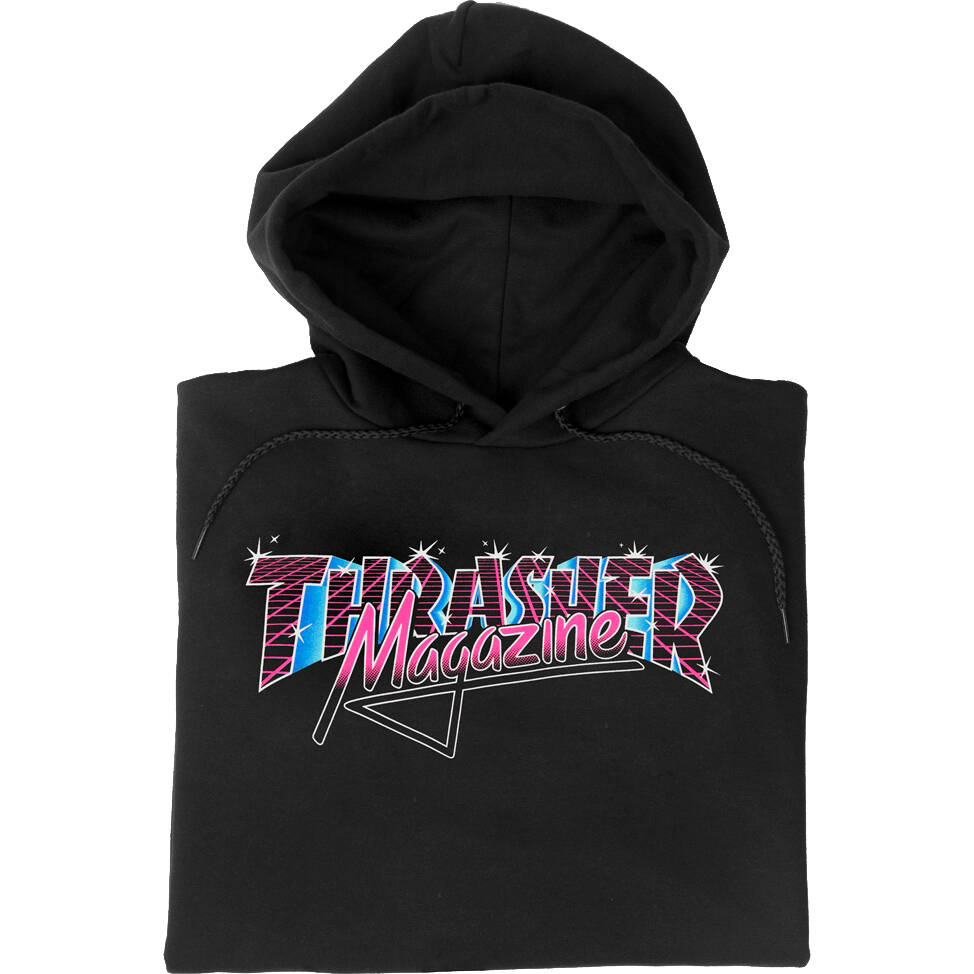 Thrasher Vice Logo Hoodie - Black