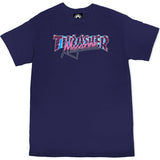 Thrasher Vice Logo T Shirt - Navy