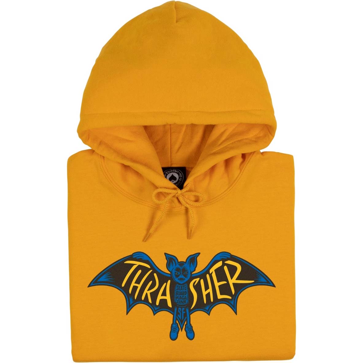 Thrasher Bat Hoodie - Gold