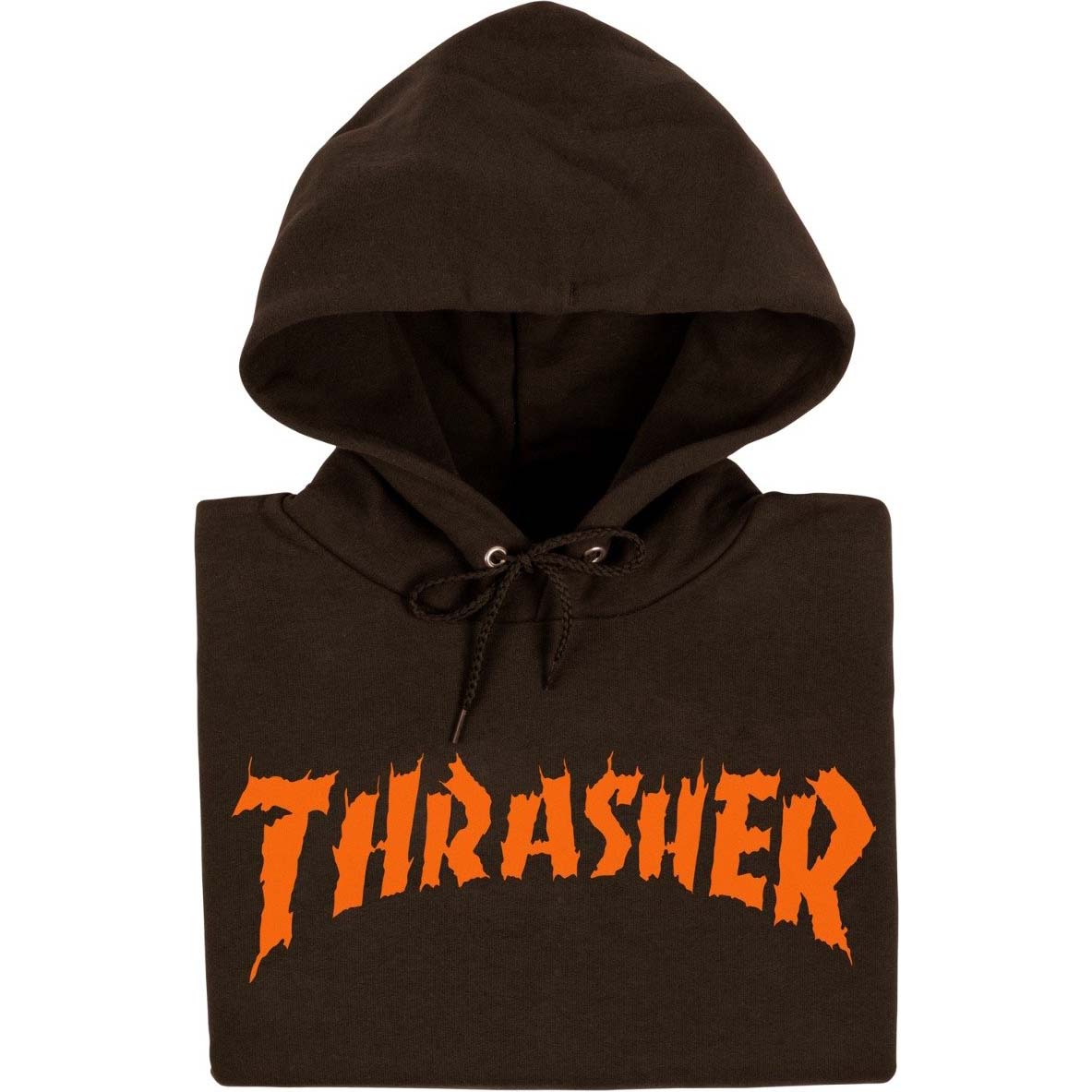 Thrasher Burn It Down Hoodie - Dark Chocolate