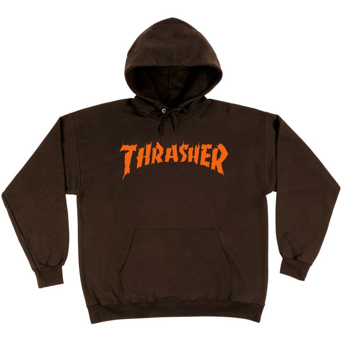 Thrasher Burn It Down Hoodie - Dark Chocolate