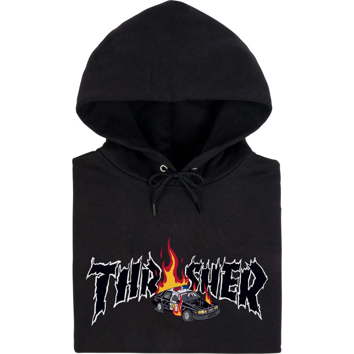 Thrasher Cop Car Hoodie - Black
