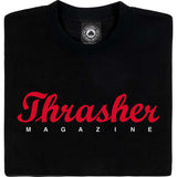 Thrasher Script Crew - Black