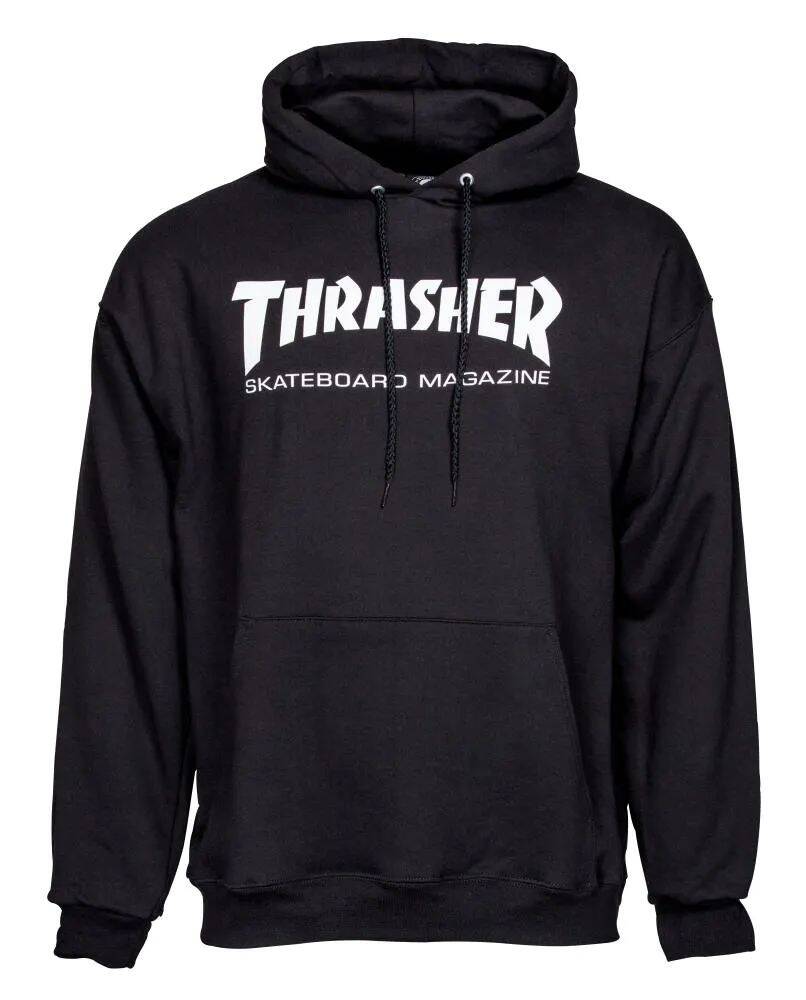 Thrasher Skate Mag Logo Hoodie - Black