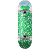The Heart Supply Foil Logo Custom Skateboard - Green 8"