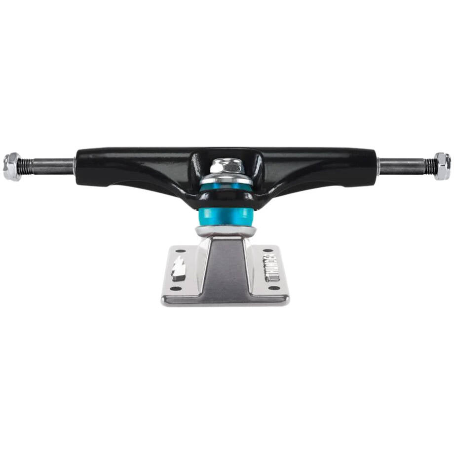 Thunder 147 Lights Chrome Lights Skateboard Trucks - Black/Polished 147mm