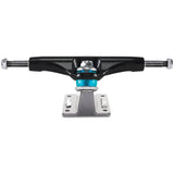 Thunder 147 Lights Chrome Lights Skateboard Trucks - Black/Polished 147mm