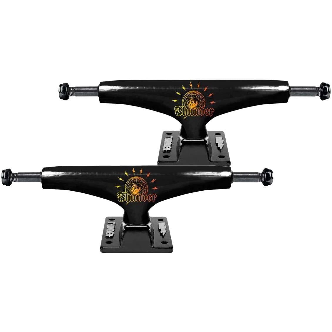 Thunder 149 H Lights Electric Eye Skateboard Trucks - Black/Orange 149mm