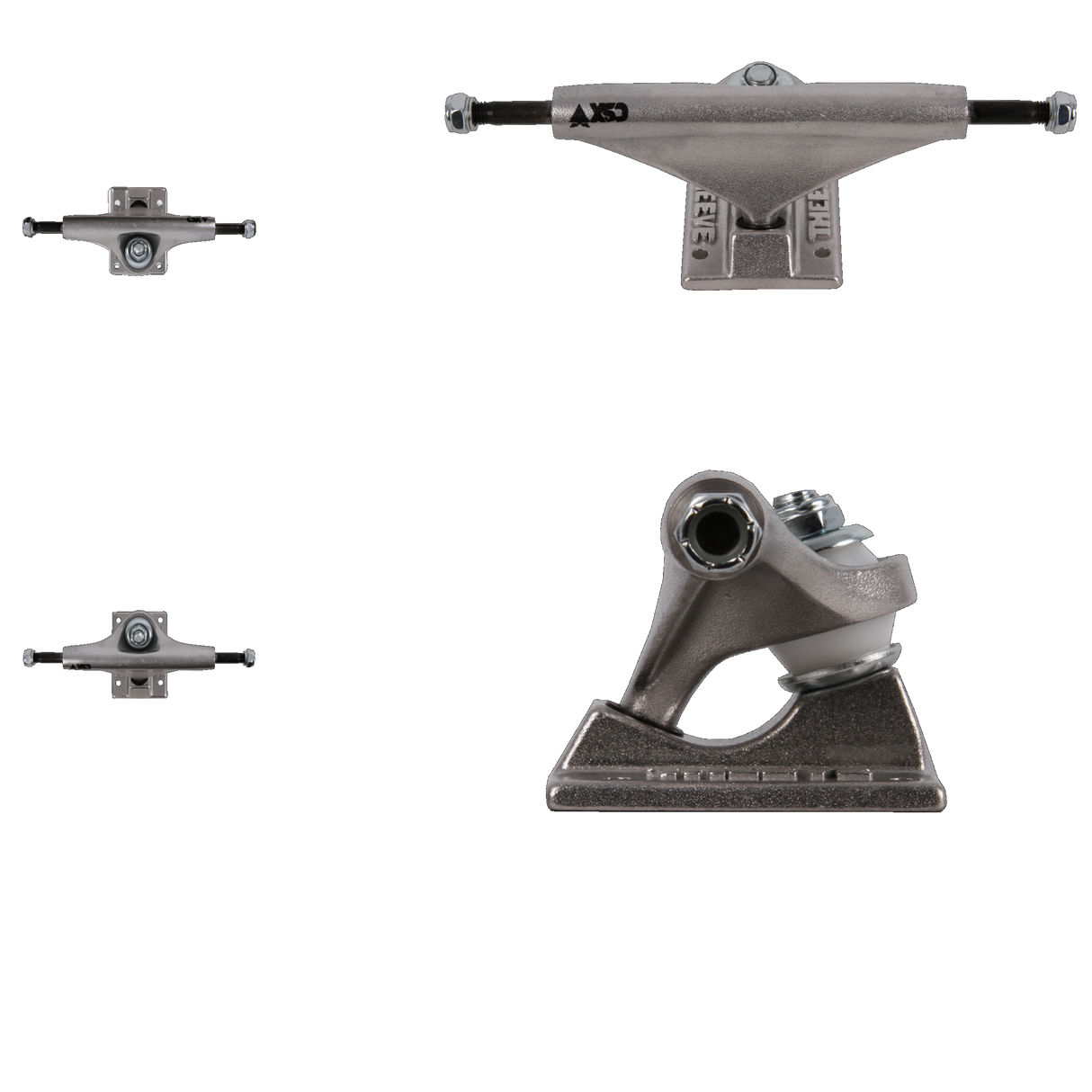 Theeve CSX V3 Skateboard Trucks - Raw/Raw - 6.5''