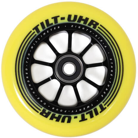 Tilt UHR Pro 110mm Scooter Wheel - Yellow/Black
