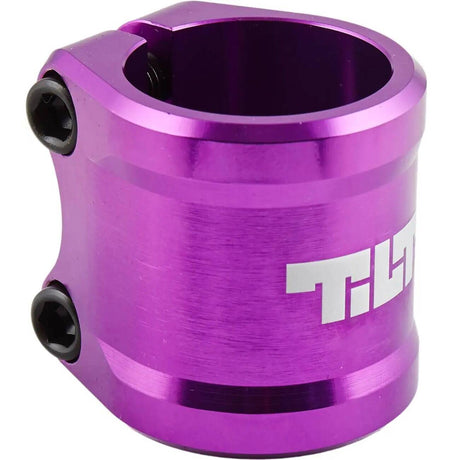 Tilt ARC Double Pro Scooter Clamp - Purple