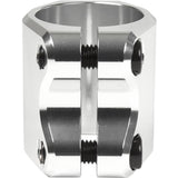 Tilt Classic Scooter Double Clamp - Silver