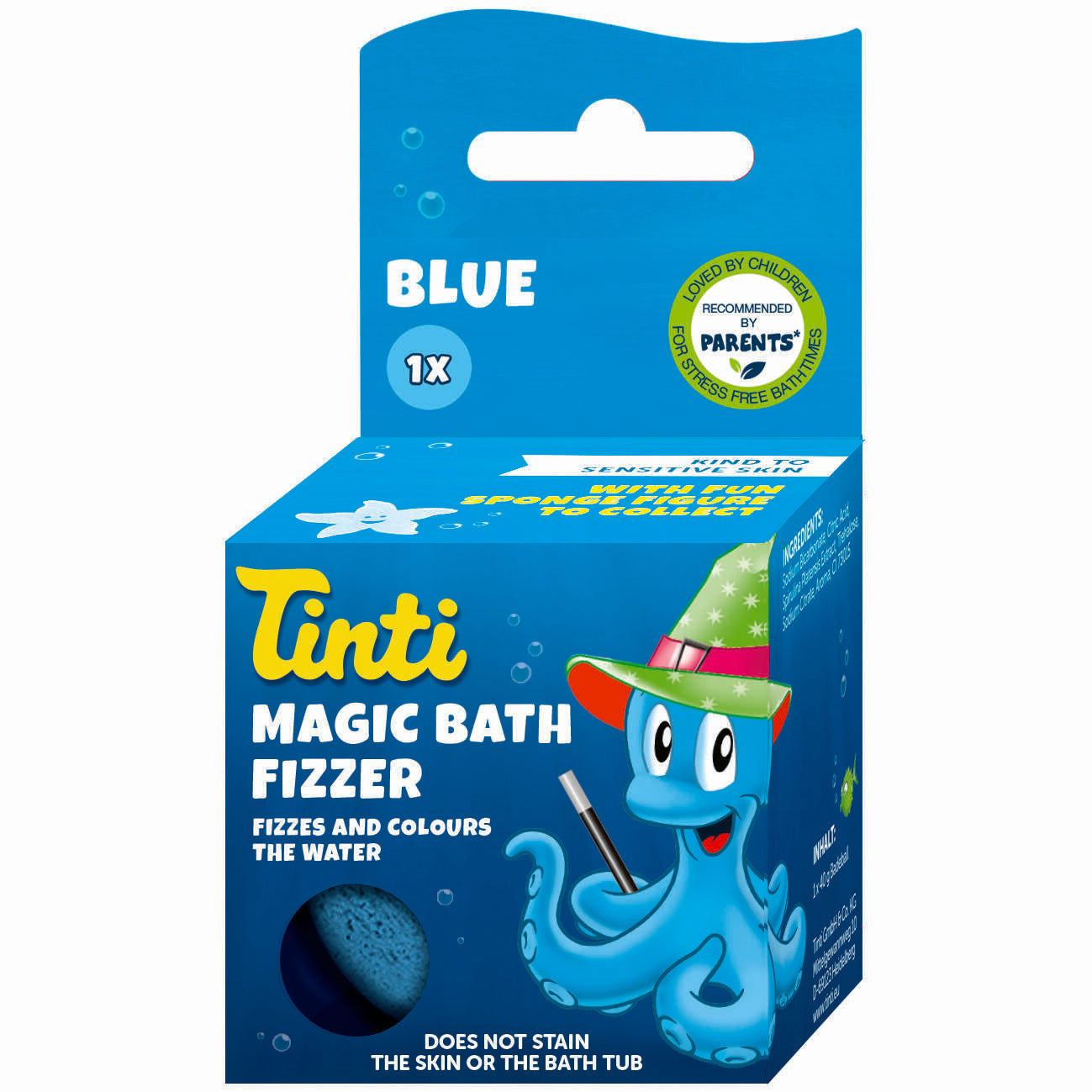 Tinti Magic Bath Bomb - Blue