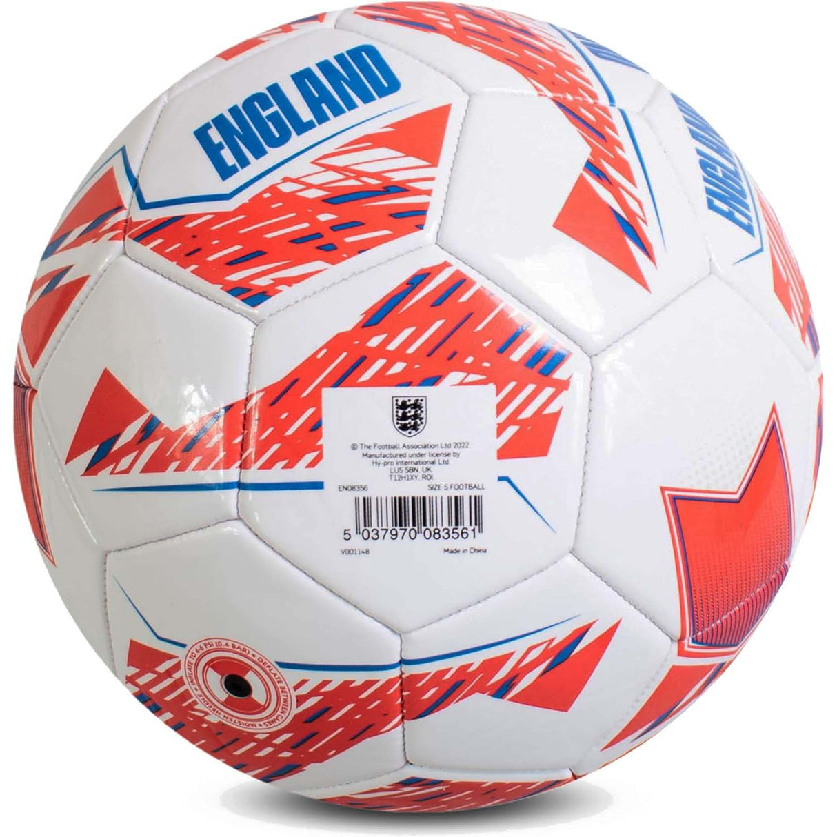 Team Merchandise Nimbus PVC Football - England