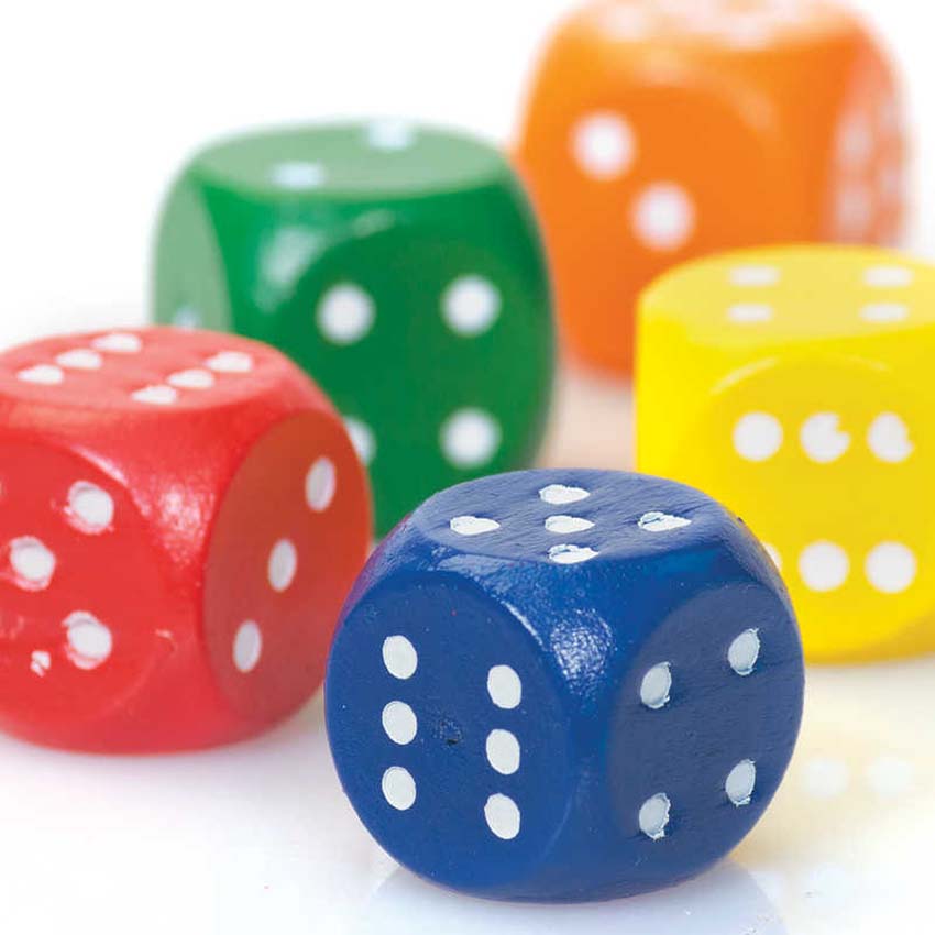 Tobar 5 Wooden Dice