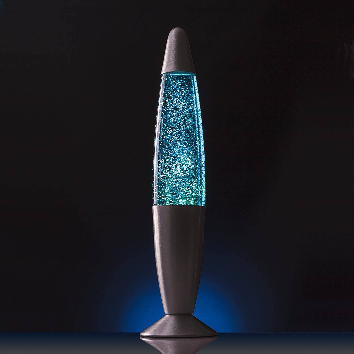 Tobar Lumo Glitter Lamp - Blue
