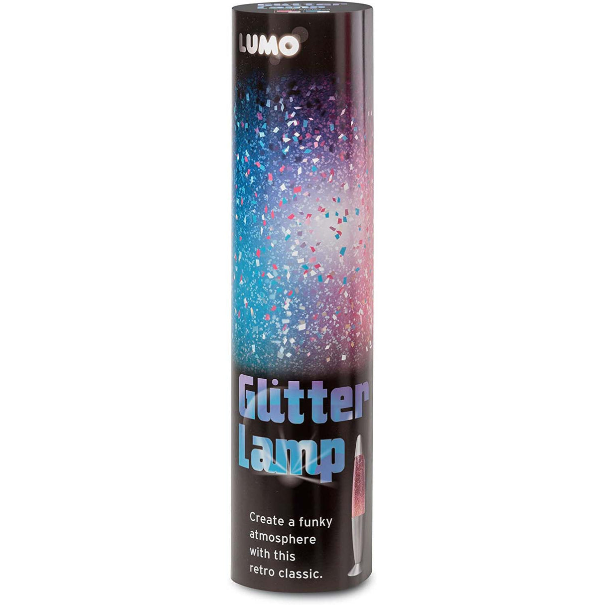Tobar Lumo Glitter Lamp - Blue