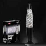 Tobar Lumez Glitter Lamp - Silver/Black