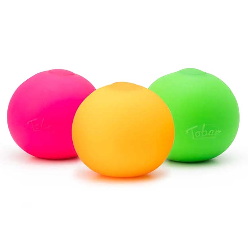 Tobar Scrunchems Neon Diddy Squish Balls (3 Pack)