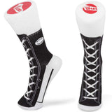 Tobar Silly Socks - Black Sneaker (Size 5-11)