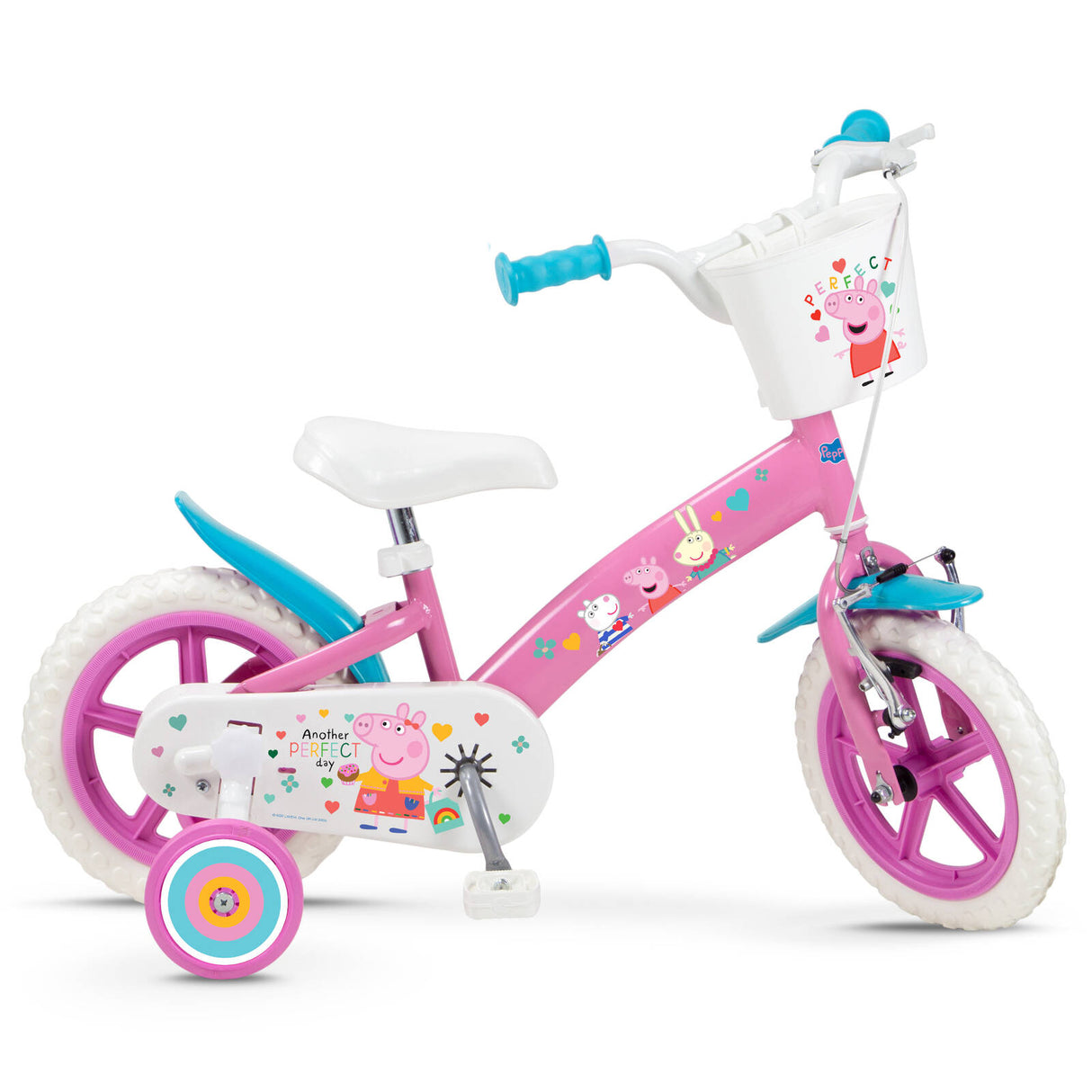 Toimsa Bikes 12" Peppa Pig Bicycle - Pink