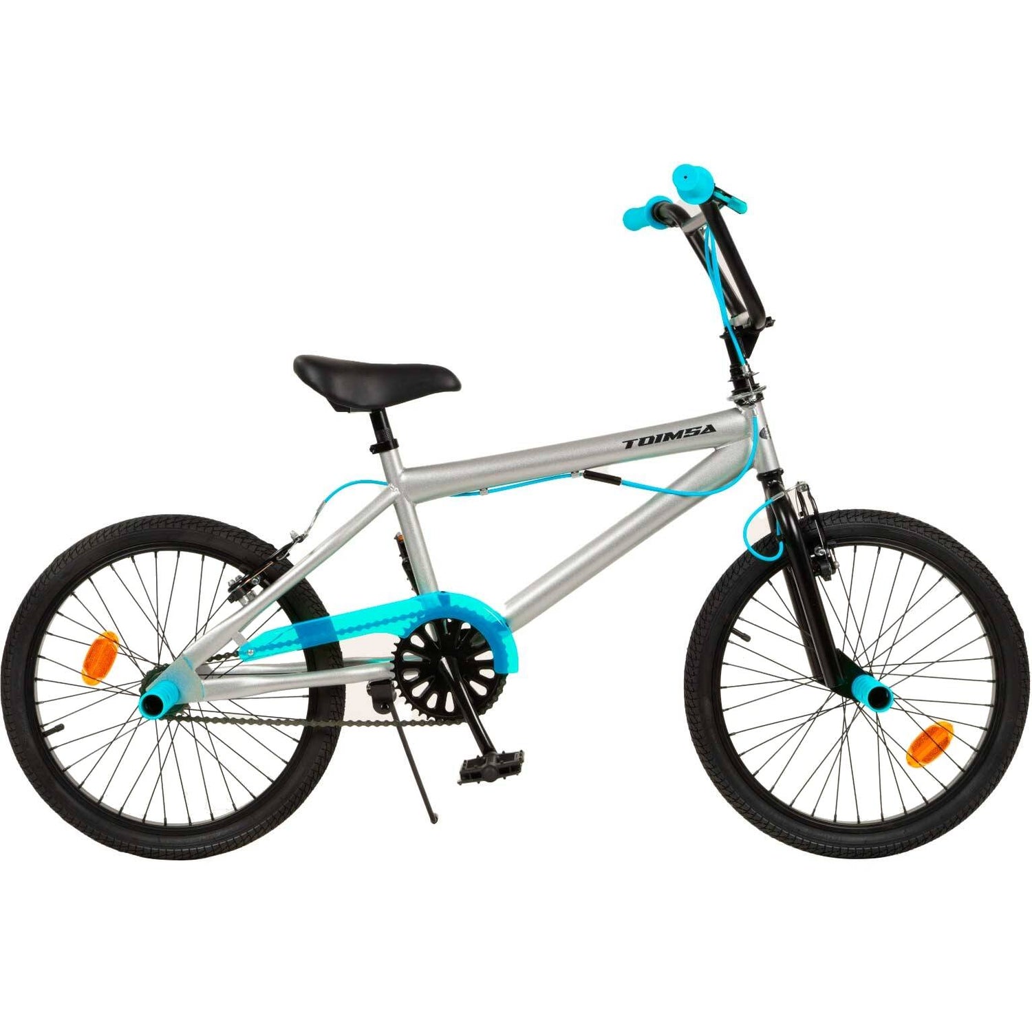 Toimsa Bikes 20" Complete BMX - Silver/Blue