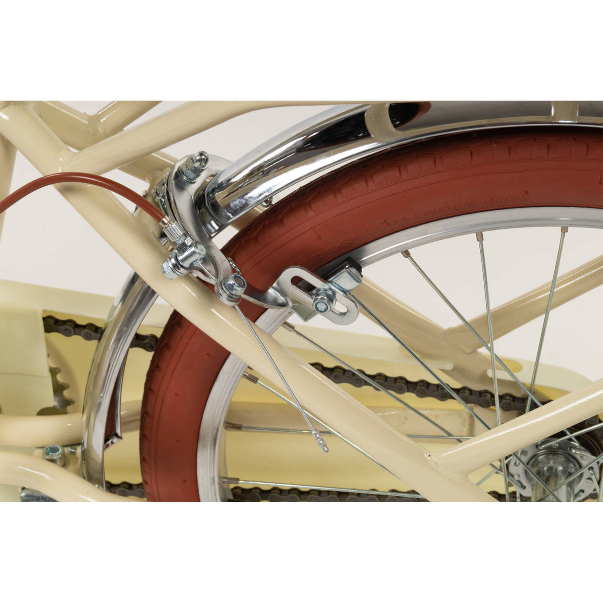Toimsa Bikes 20" Vintage Bicycle - Beige