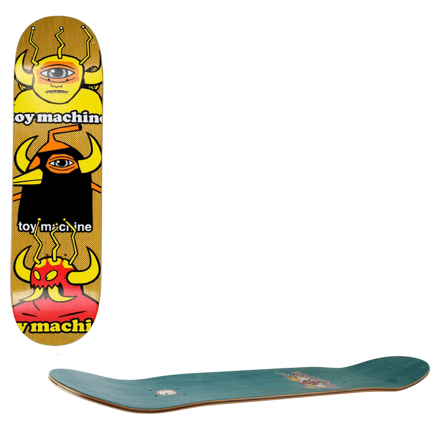 Toy Machine Chopped Up Skateboard Deck - 8''