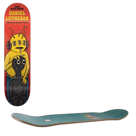 Toy Machine Gimp Skateboard Deck - Lutheran 8.5''