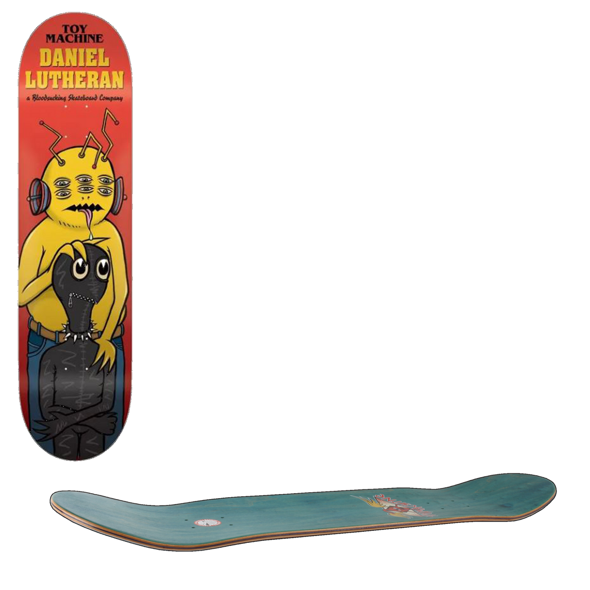 Toy Machine Gimp Skateboard Deck - Lutheran 8.5''