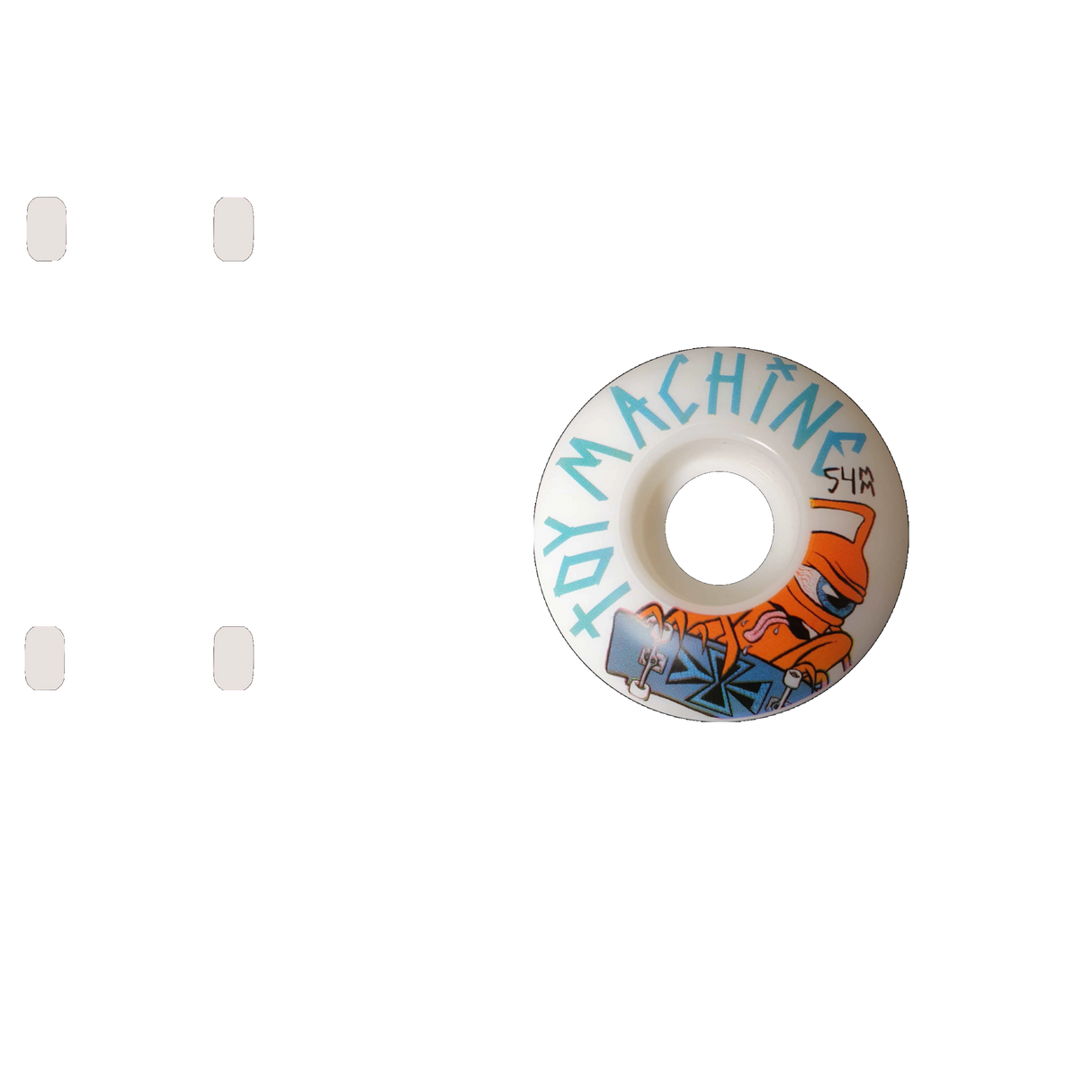 Toy Machine Sect Skater 100a Skateboard Wheels - 54mm (Pack of 4)