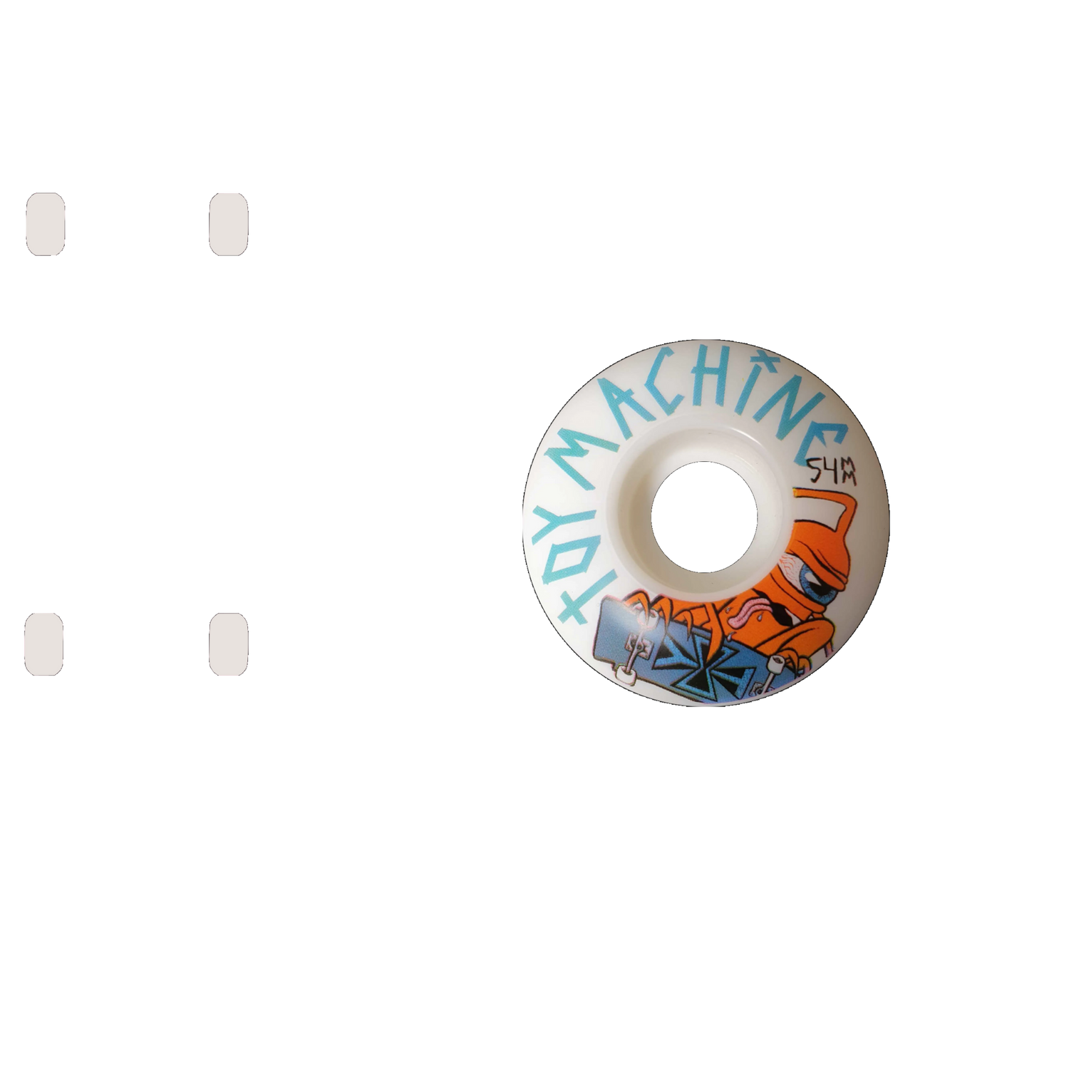 Toy Machine Sect Skater 100a Skateboard Wheels - 54mm (Pack of 4)