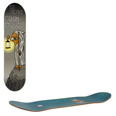 Toy Machine Stairway Skateboard Deck - Provost 8"