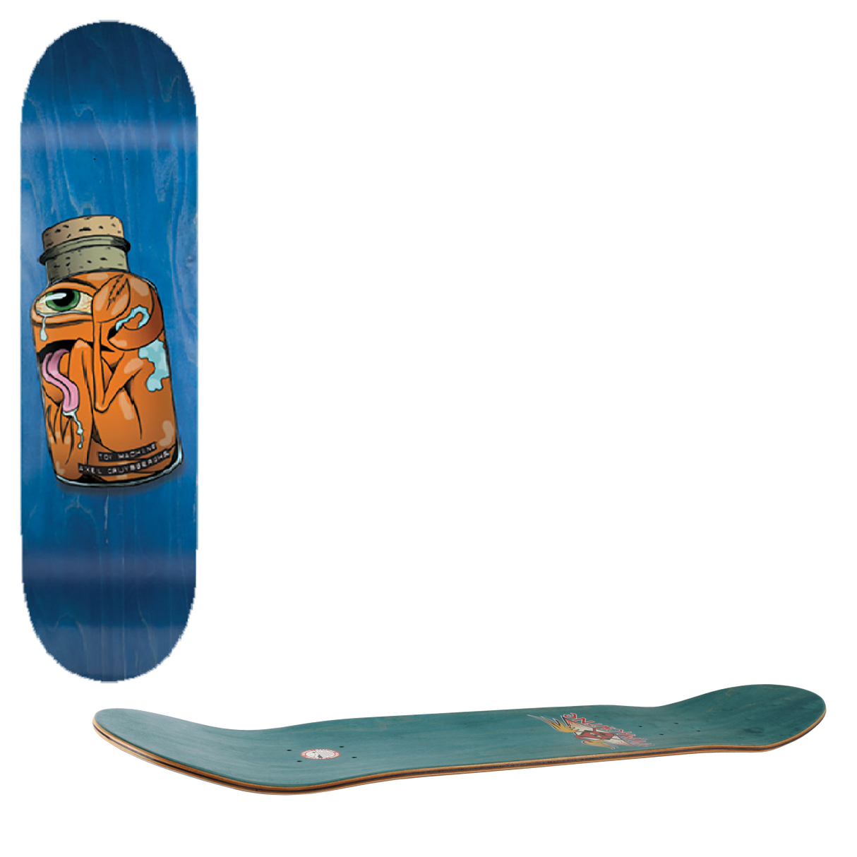 Toy Machine Axel Jar Skateboard Deck 7.75
