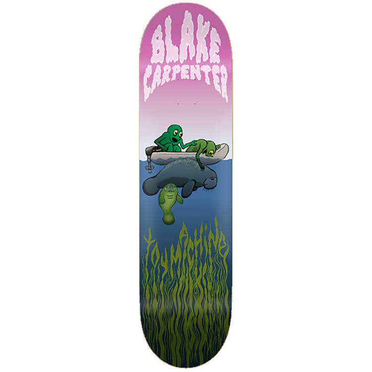 Toy Machine Carpenter Manatee Skateboard Deck 8.38