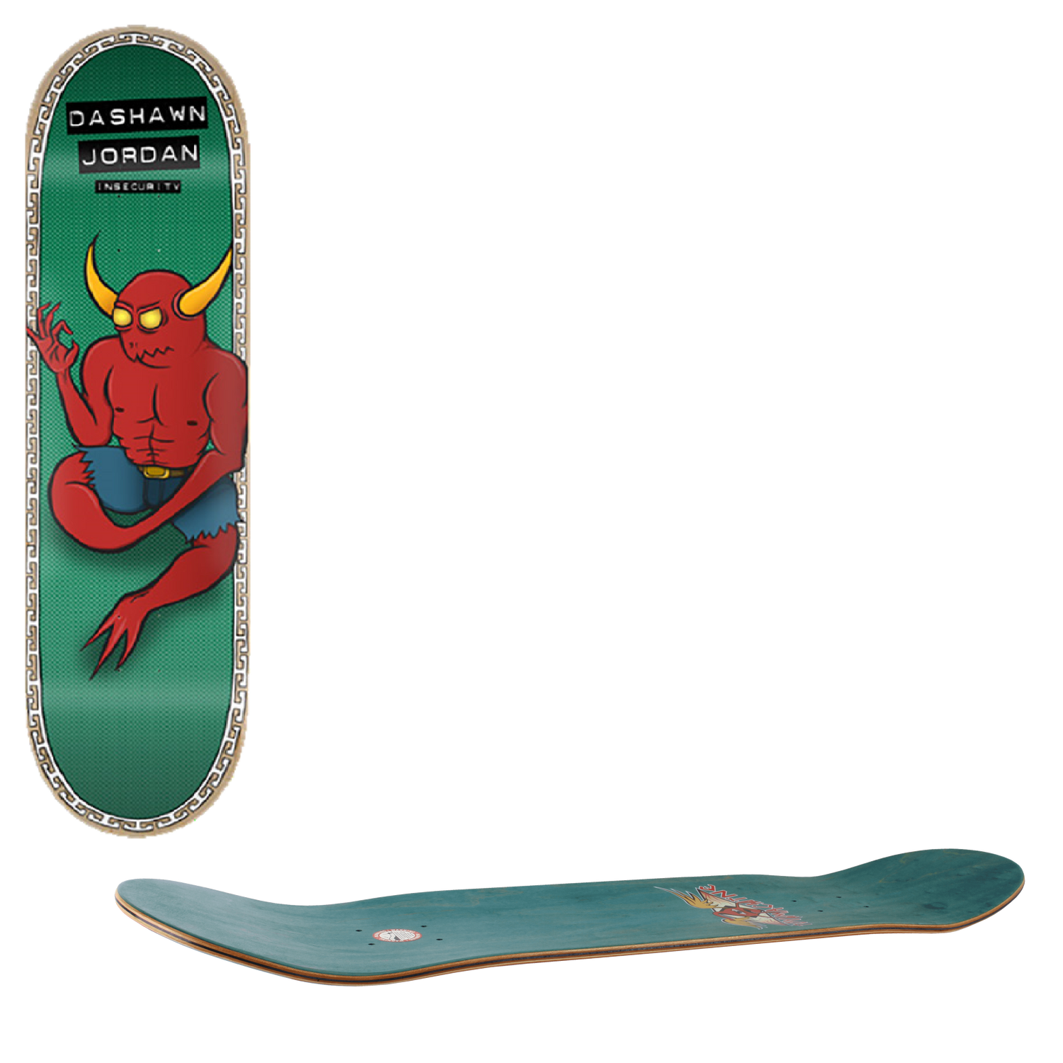 Toy Machine Insecurity Skateboard Deck - Dashawn 8.5"
