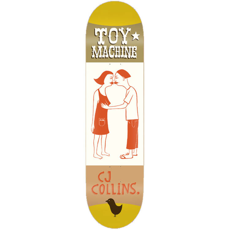 Toy Machine Kilgallen Skateboard Deck - Collins 8.18"