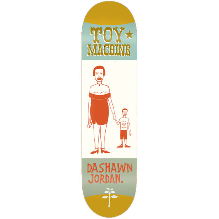 Toy Machine Kilgallen Skateboard Deck - Dashawn 8.25