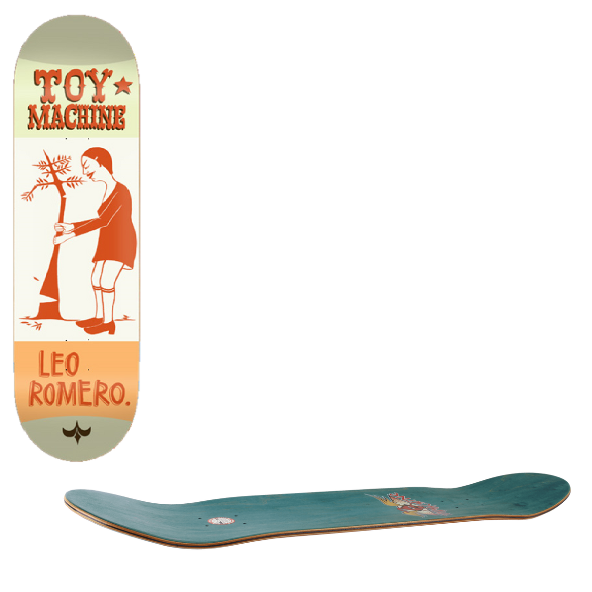 Toy Machine Kilgallen Skateboard Deck - Romero 8.25"