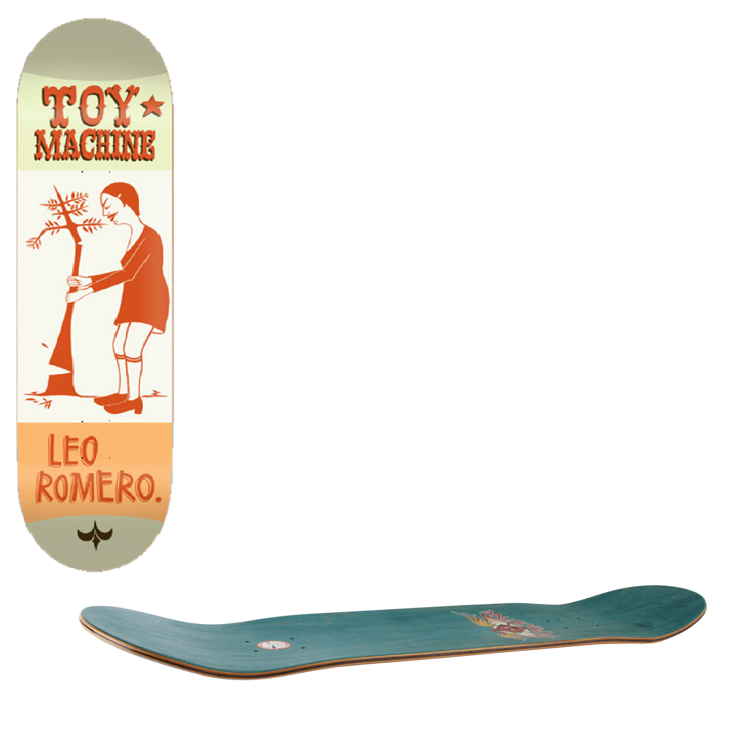 Toy Machine Kilgallen Skateboard Deck - Romero 8.25"