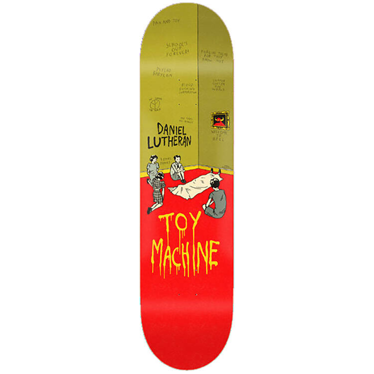 Toy Machine Lutheran Psycho Babylon Skateboard Deck 8.5