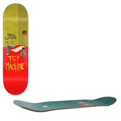 Toy Machine Lutheran Psycho Babylon Skateboard Deck 8.5