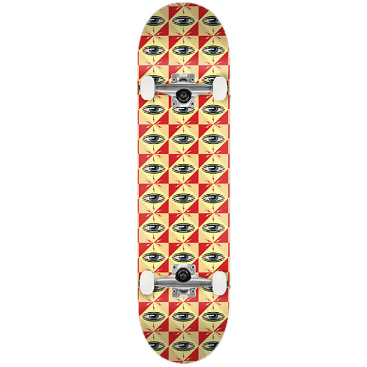Toy Machine Pattern Logo Complete Skateboard - 8.5
