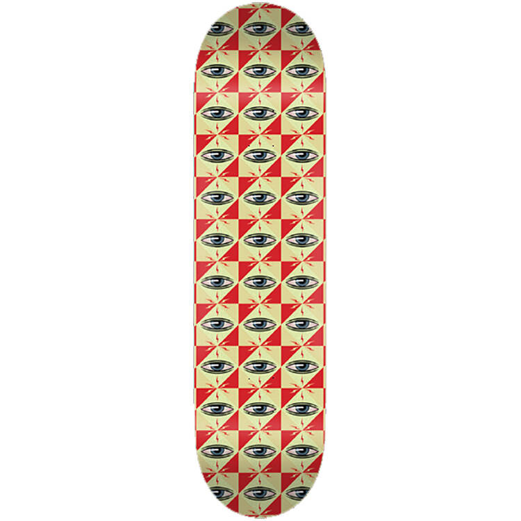 Toy Machine Pattern Skateboard Deck - 8"
